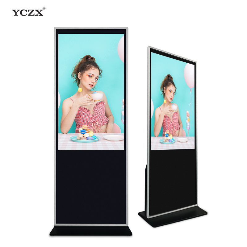 Портативный вертикальный интеллектуальный разделенный экран с высоким разрешением 65 дюймов Ad Player 