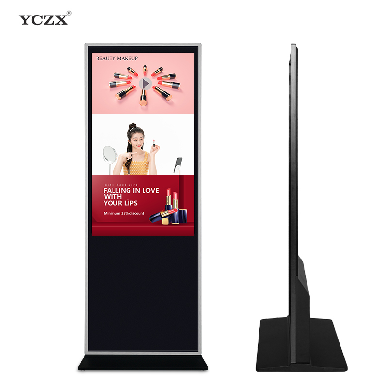 Внутренний и наружный вертикальный цифровой рекламный автомат для супермаркетов OEM 